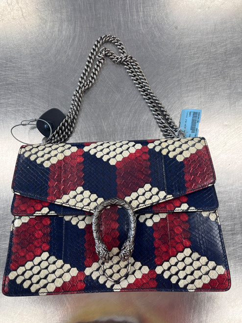 Vist Large View of Product Image Which is Used Gucci Large Leather Handbag