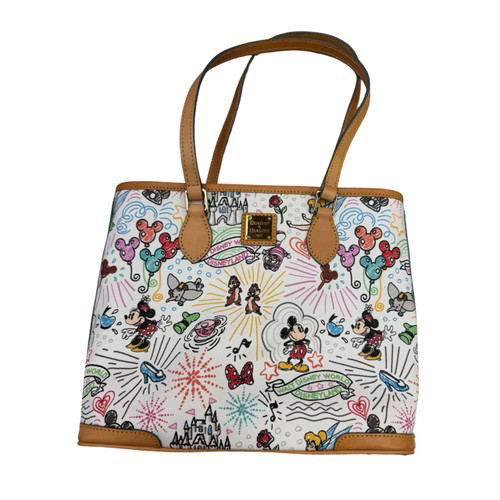 Vist Large View of Product Image Which is Used Dooney & Bourke Large Leather Handbag