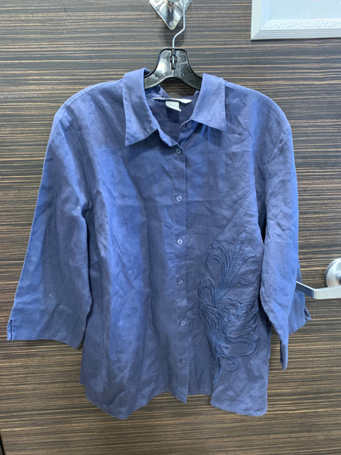 Vist Large View of Product Image Which is Used Unbranded Long Sleeve Top 1X-18