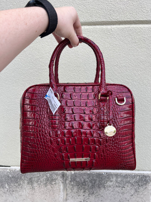 Vist Large View of Product Image Which is Used Brahmin Large Leather Handbag