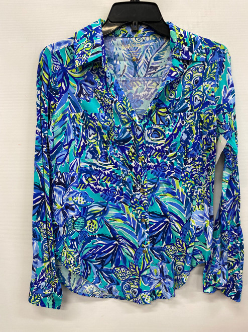 Vist Large View of Product Image Which is Used Lilly Pulitzer Long Sleeve Top XXS