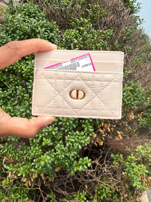 Vist Large View of Product Image Which is Used Dior Light Pink Wallet