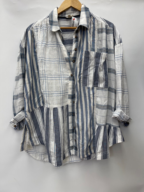 Vist Large View of Product Image Which is Used Pilcro Long Sleeve Top XXS