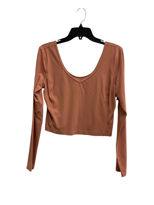 Vist Large View of Product Image Which is Used Lululemon Athletica Active Long Sleeve L-12/14