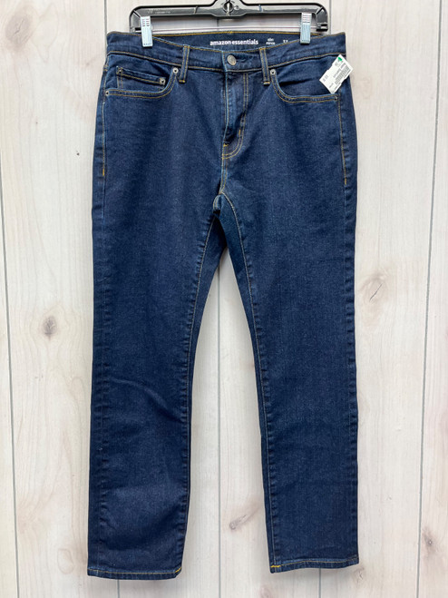 Vist Large View of Product Image Which is Used Amazon Essentials Mens Denim 33W