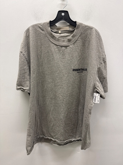 Vist Large View of Product Image Which is Used Grey Essentials Fear of God Mens T-Shirt XL