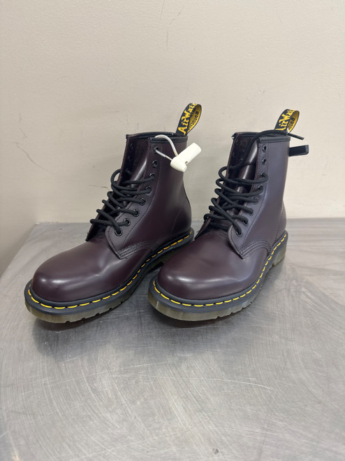 Vist Large View of Product Image Which is Used Purple Dr. Martens Ankle Boots 7