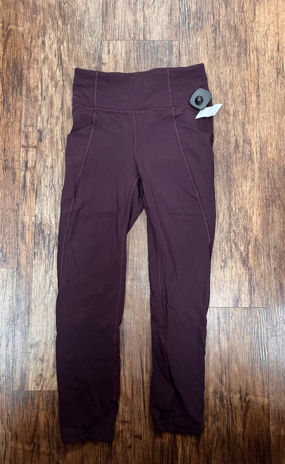 Vist Large View of Product Image Which is Used Lululemon Athletica Active Leggings S 4-6/27-28