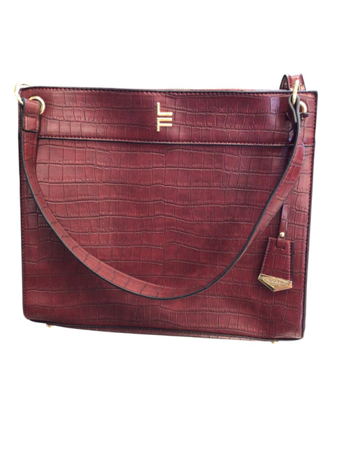 Vist Large View of Product Image Which is Used London Fog Small Leather Handbag