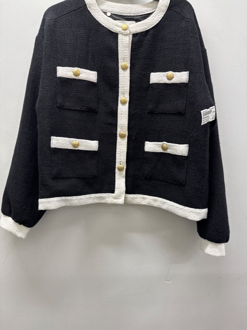 Vist Large View of Product Image Which is Used Black Anthropologie Heavyweight Sweater L-12/14