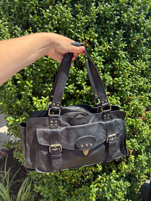 Vist Large View of Product Image Which is Used Cynthia Rowley Leather Handbag