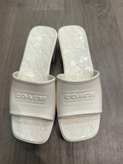 Vist Large View of Product Image Which is Used Coach Dress Sandals 6