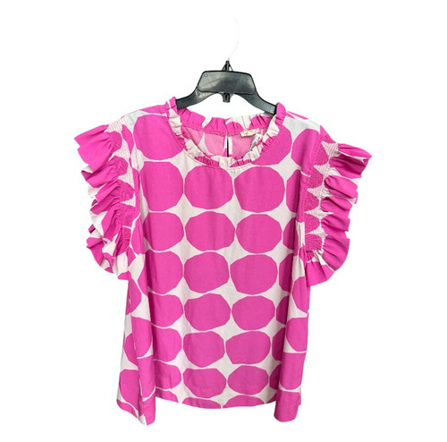 Vist Large View of Product Image Which is Used Jodifl Short Sleeve Top 3X-22