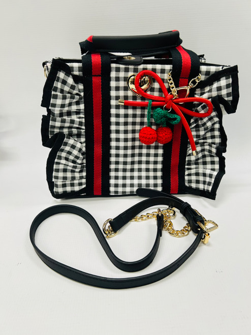 Vist Large View of Product Image Which is Used Betsey Johnson Large Handbag