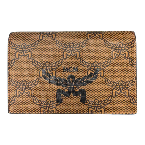 Vist Large View of Product Image Which is Used MCM Munchen Leather Wallet