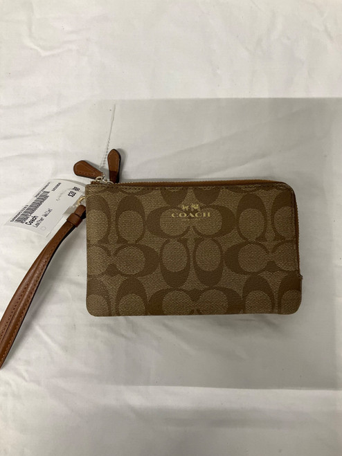 Vist Large View of Product Image Which is Used Coach Leather Wallet