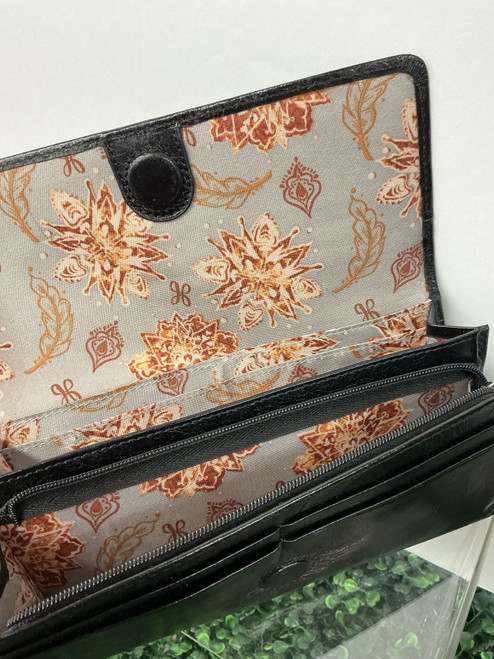 Vist Large View of Product Image Which is Used Hobo Leather Wallet
