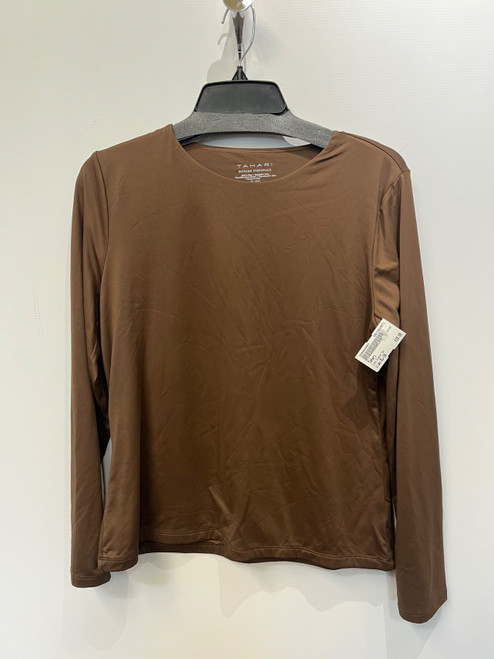 Vist Large View of Product Image Which is Used Tahari Long Sleeve Top XL-16