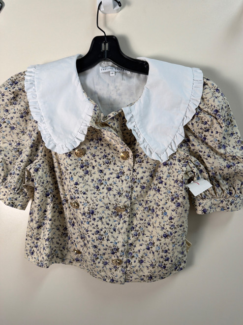 Vist Large View of Product Image Which is Used English Factory Short Sleeve Top XS-0/2