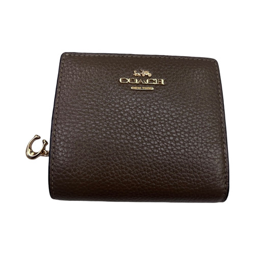 Vist Large View of Product Image Which is Used Coach Leather Wallet