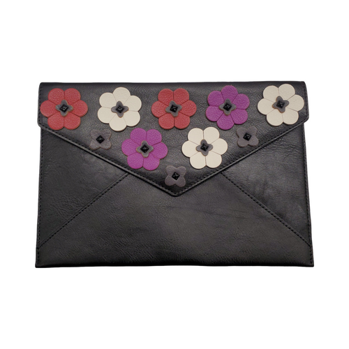 Vist Large View of Product Image Which is Used Rebecca Minkoff Leather Wristlet