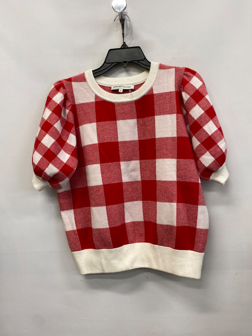 Vist Large View of Product Image Which is Used English Factory Short Sleeve Sweater M-8/10