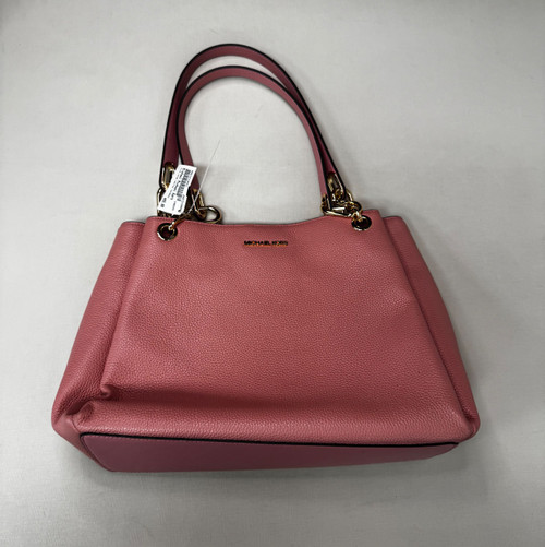 Vist Large View of Product Image Which is Used Michael Michael Kors Large Leather Handbag