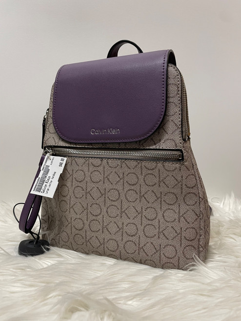 Vist Large View of Product Image Which is Used Calvin Klein Large Leather Handbag