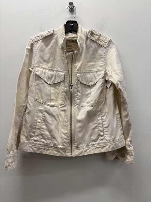 Vist Large View of Product Image Which is Used Beige Zadig & Voltaire Denim Jacket M-8/10