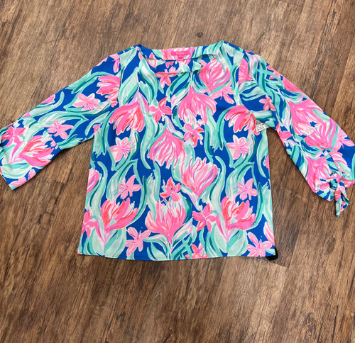 Vist Large View of Product Image Which is Used Lilly Pulitzer Long Sleeve Top L-12/14