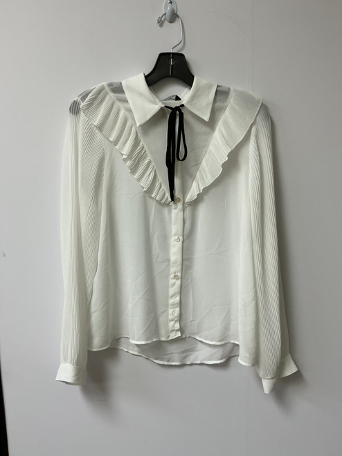 Vist Large View of Product Image Which is Used Zara Long Sleeve Top L-12/14