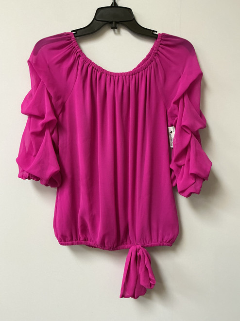 Vist Large View of Product Image Which is Used Coco Bianco Short Sleeve Top S-4/6