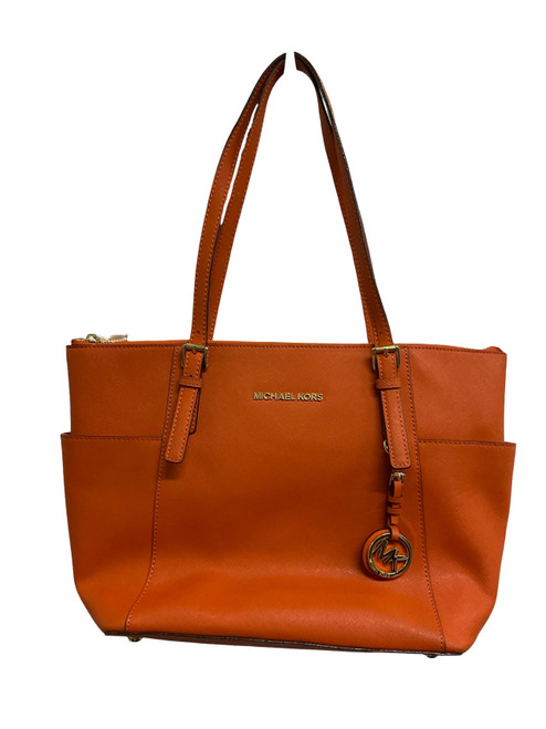 Vist Large View of Product Image Which is Used Michael Michael Kors Xlarge Leather Handbag