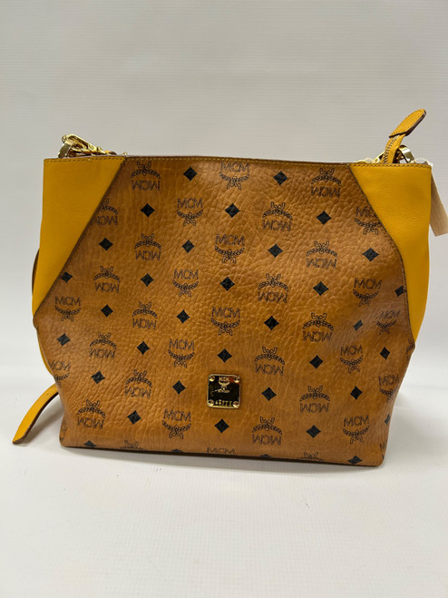 Vist Large View of Product Image Which is Used MCM Munchen Large Leather Handbag