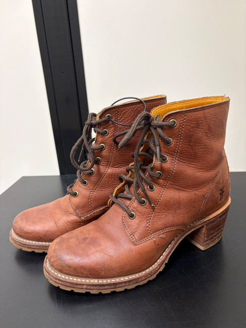 Vist Large View of Product Image Which is Used Frye Ankle Boots 8