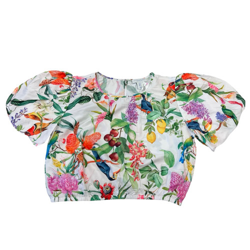 Vist Large View of Product Image Which is Used Calypso Short Sleeve Top S-4/6