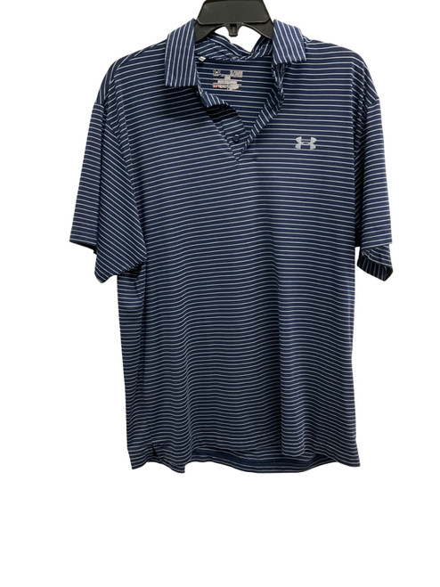 Vist Large View of Product Image Which is Used Under Armour Mens Short Sleeve Top XL/17-17.5