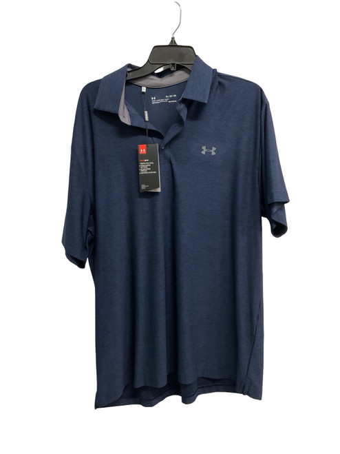Vist Large View of Product Image Which is Used Under Armour Mens Short Sleeve Top XL/17-17.5