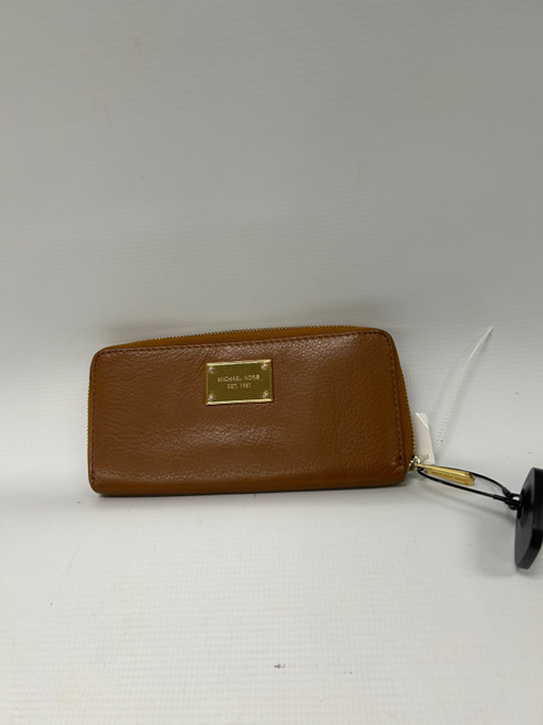 Vist Large View of Product Image Which is Used Michael Michael Kors Leather Wallet