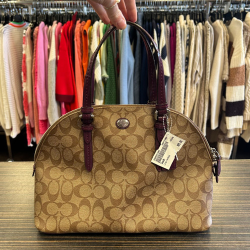 Vist Large View of Product Image Which is Used Coach Large Handbag