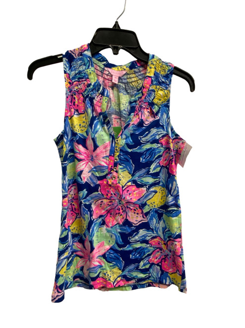 Vist Large View of Product Image Which is Used Lilly Pulitzer Sleeveless Top XS-0/2