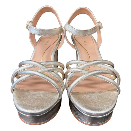 Vist Large View of Product Image Which is Used Cole Haan Wedge Sandals 7
