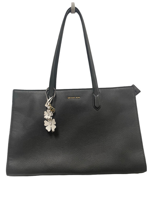 Vist Large View of Product Image Which is Used Michael Michael Kors Large Leather Handbag