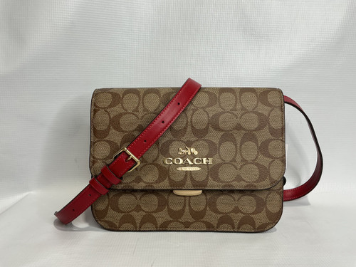Vist Large View of Product Image Which is Used Coach Small Leather Handbag