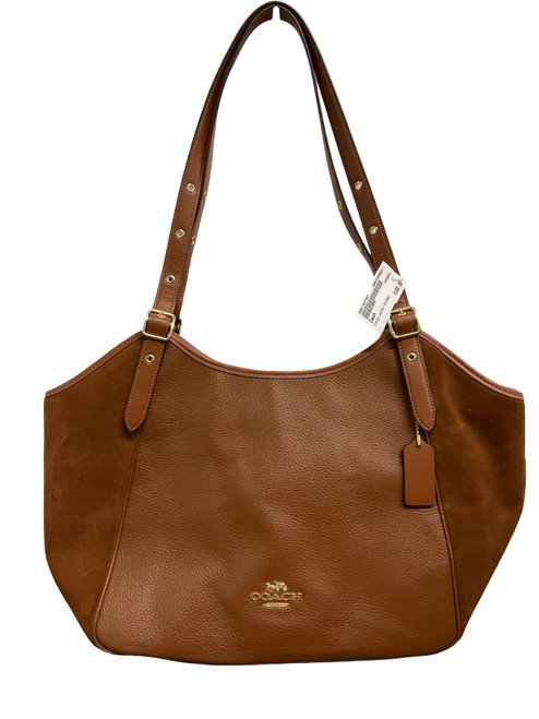 Vist Large View of Product Image Which is Used Coach Xlarge Leather Handbag