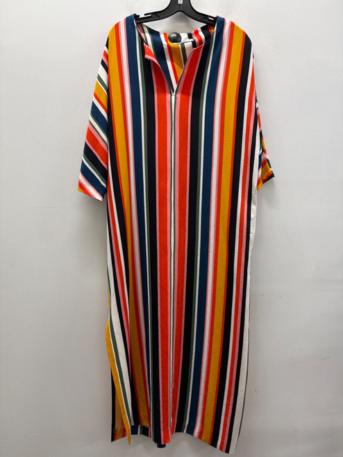 Vist Large View of Product Image Which is Used Bailey 44 Striped Multicolour Long Dress B XL-16