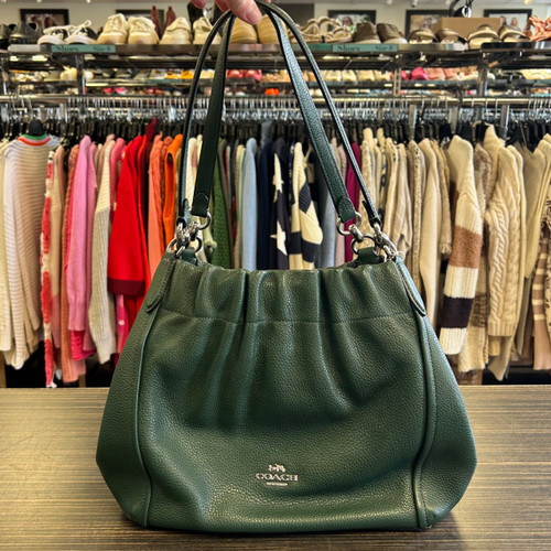 Vist Large View of Product Image Which is Used Coach Large Leather Handbag