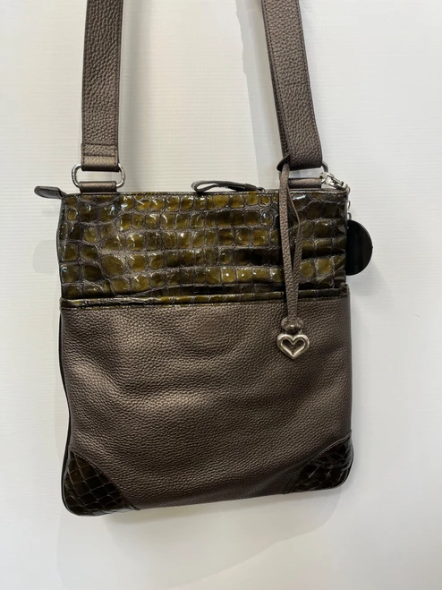Vist Large View of Product Image Which is Used Brighton Large Leather Handbag