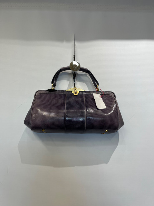 Vist Large View of Product Image Which is Used Via Spiga Large Leather Handbag