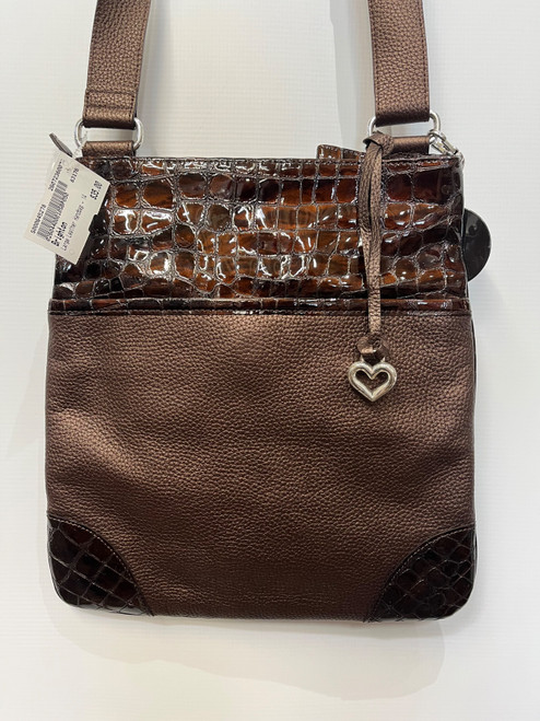 Vist Large View of Product Image Which is Used Brighton Large Leather Handbag
